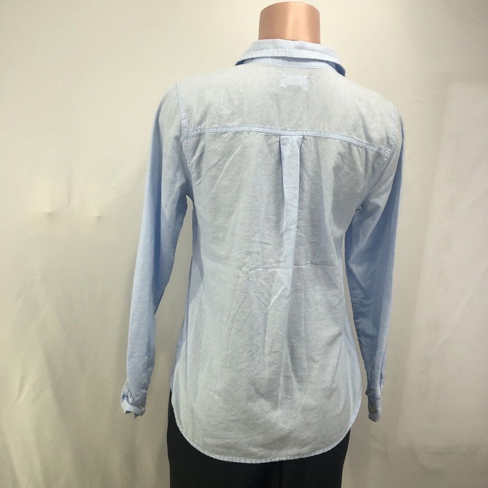 Old Navy Button Up Womens M Blue - Picture 14 of 16